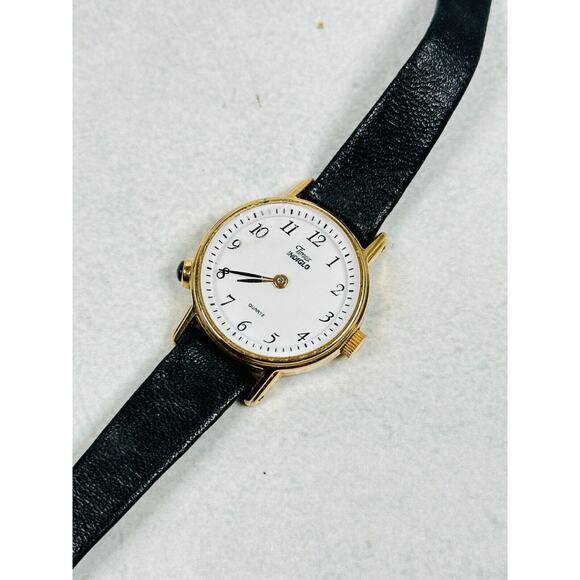 Timex Accessories - VTG Timex Watch Womens 23mm Gold Tone Classic Water Resistant New Battery